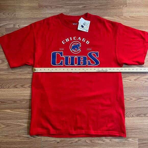 NWT Chicago Cubs MLB T-Shirt Men’s | XL | Red Team Graphic Tee Official Licensed - Picture 4 of 8